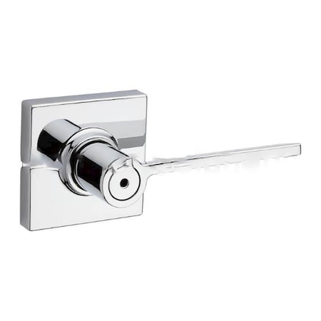 Kwikset Ladera Privacy Lever 300LRL-SQT-26-6AL-RCS